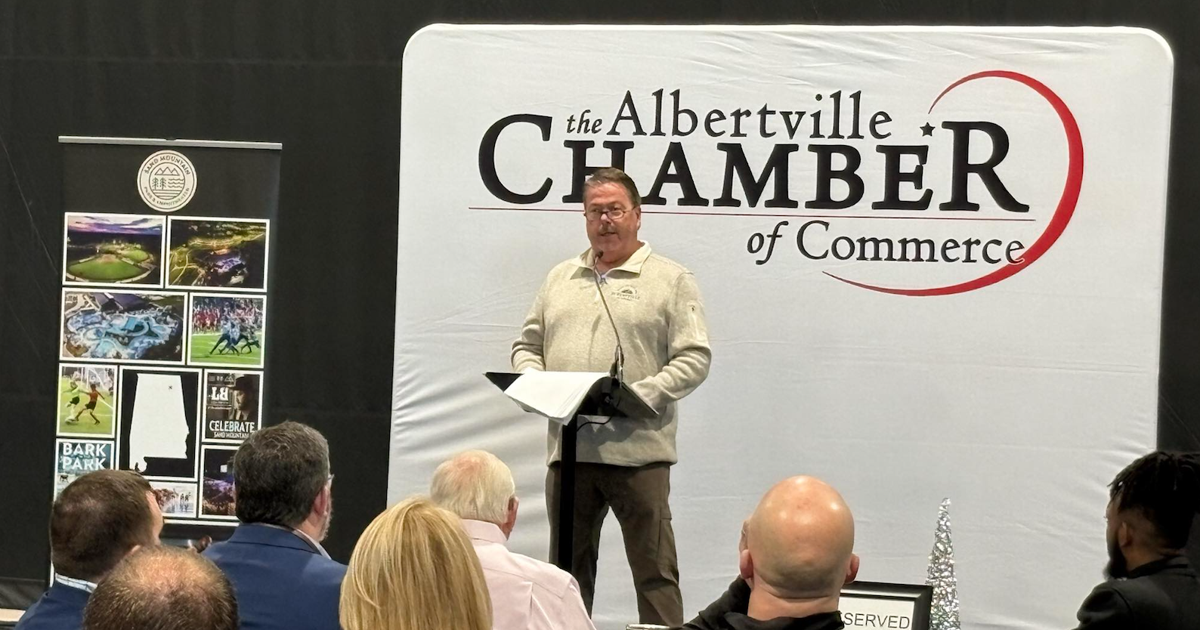 Albertville Mayor Honea discusses exploring opportunities with businesses, restaurants during State of the City Address | News