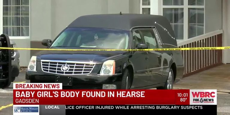 Baby girl's body found in hearse in Gadsden - WBRC 6 News